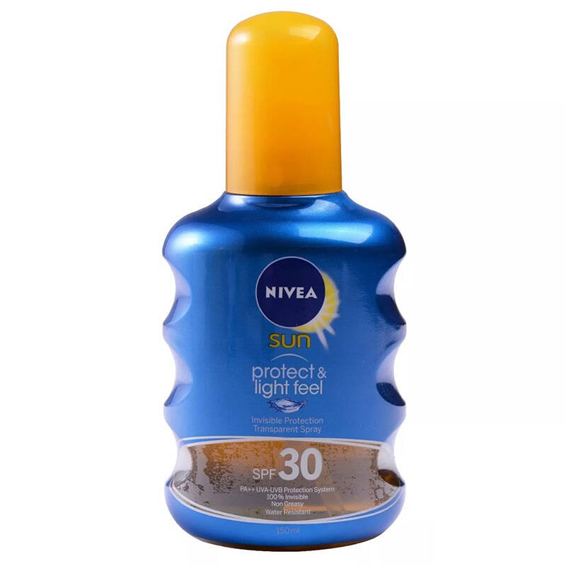 凑单品，限plus会员：NIVEA 妮维雅 透明防晒喷露 SPF30 PA++ 150ml *2件