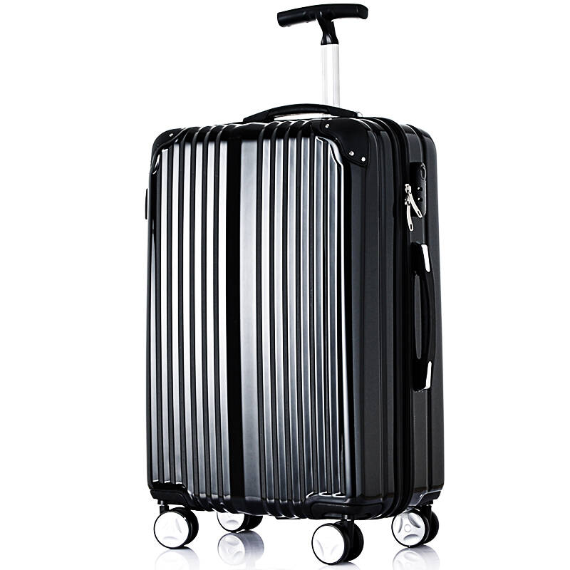 itotokyoa优雅奢华配色万向轮拉杆箱旅行箱行李箱 优雅黑 20