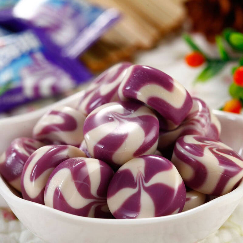 阿尔卑斯 晶莹葡萄牛奶硬糖 150g(新老包装随机发售)