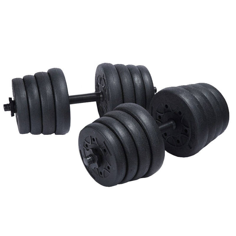 凯速家用健身器材可组合环保哑铃30kg平边可拆卸干净无味30公斤lc05