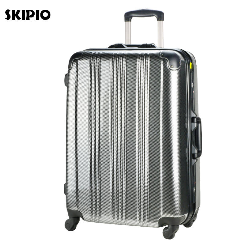 skipio日本品牌超轻铝框大容量拉杆箱万向轮旅行箱行李箱硬箱tsa海关