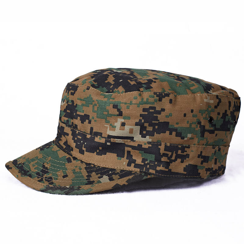 户外军迷迷彩帽作训帽 特种兵男 小兵平顶帽战术帽子 丛林数码 - 京东