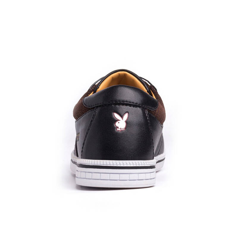 花花公子(playboy physical)简约时尚英伦男休闲鞋 ds1023 黑色 41码