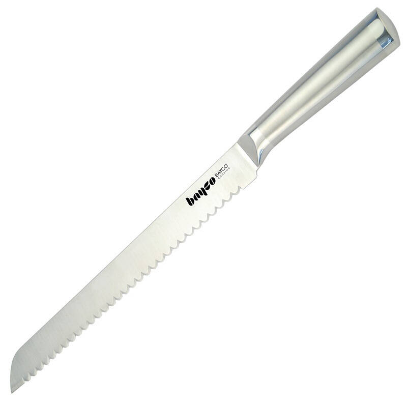 拜格bayco全钢柄不锈钢西瓜刀面包刀bd2826 自营