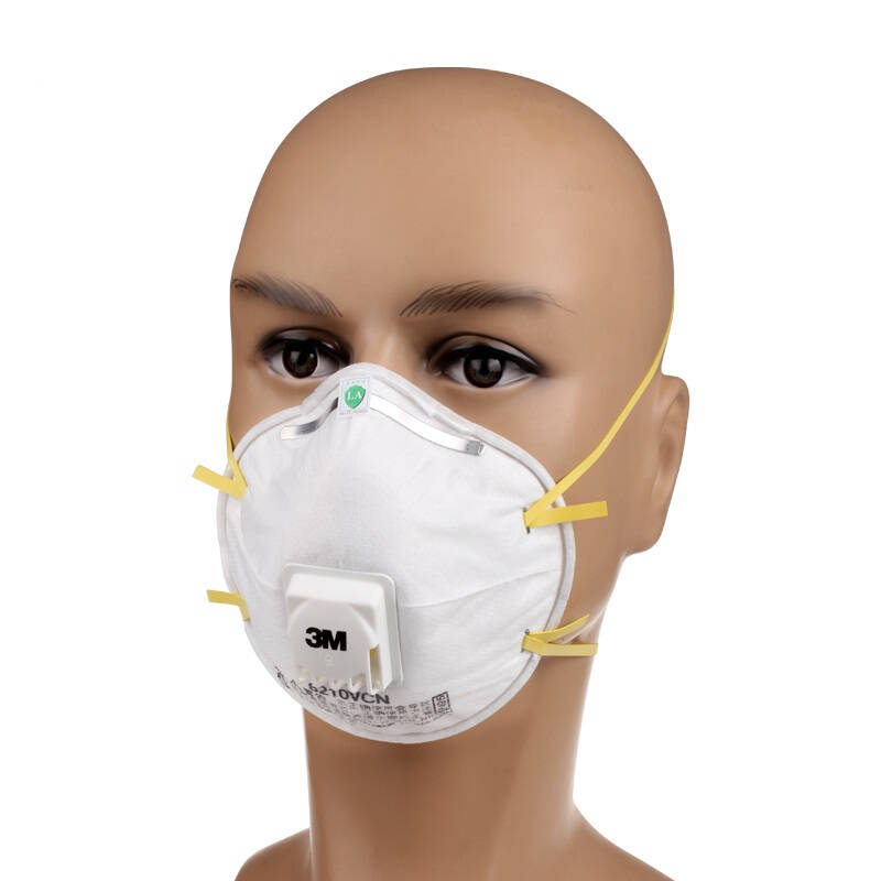 5 防颗粒物 高效防尘口罩 n95头戴式 5个