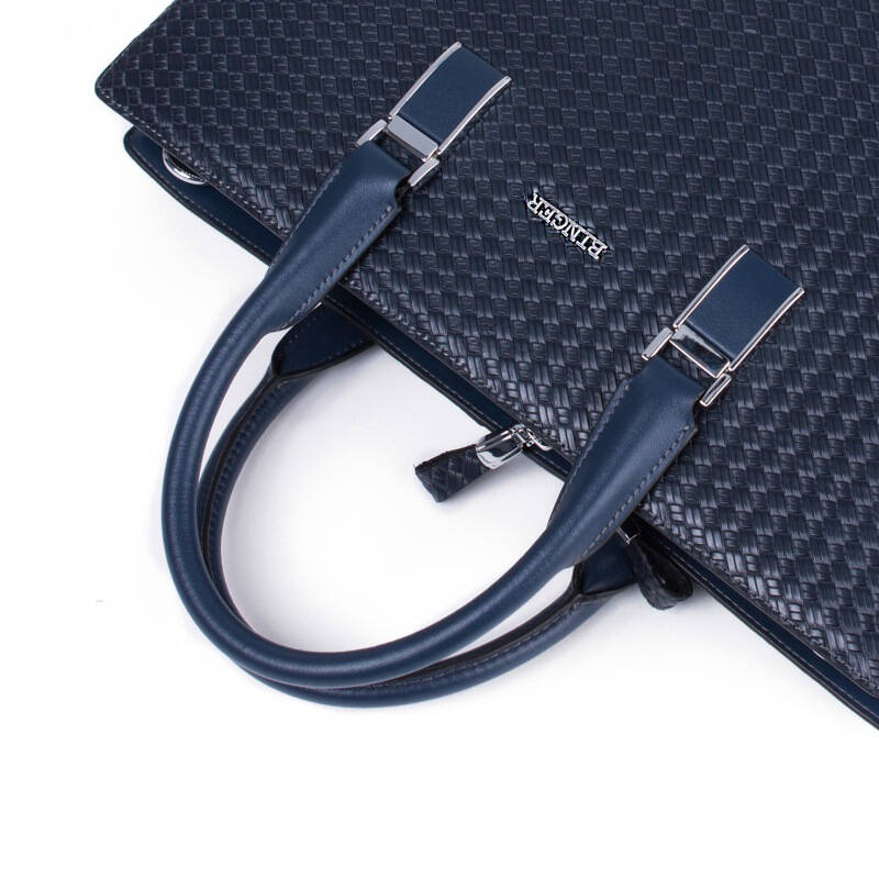 包时尚经典商务包文件包电脑包男包大容量男士单肩斜跨包横款 140225