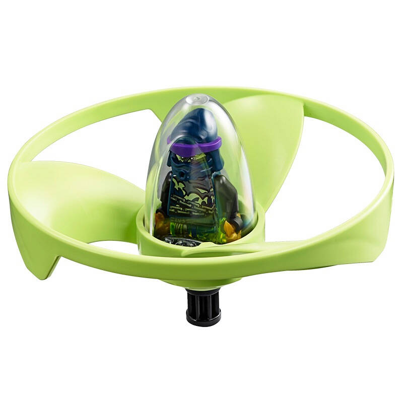 乐高(lego )ninjago 幻影忍者系列 飞天旋转忍者-锁链雷斯 70744