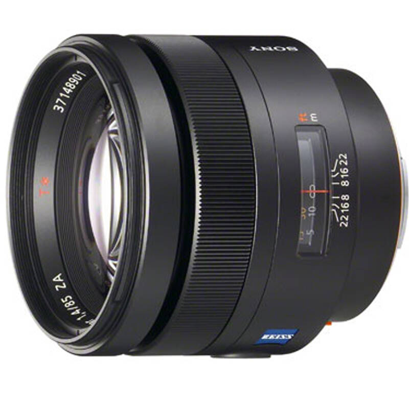 索尼(sony) t* 85mm f1.4 za(sal85f14z)a卡口 定焦镜头