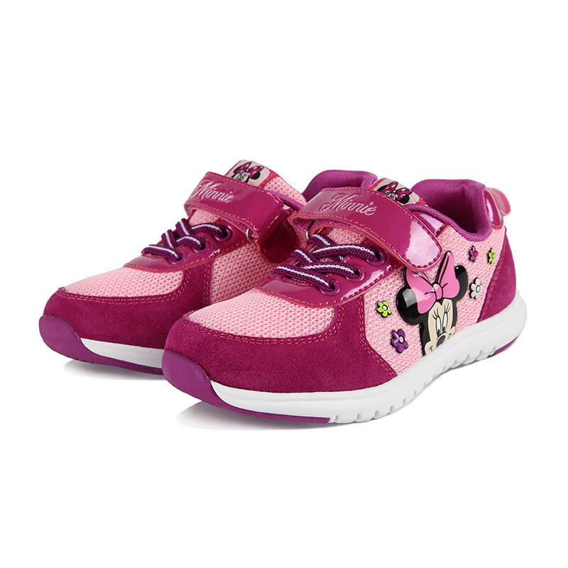 迪士尼(disney) 秋季新款反绒牛皮儿童鞋旅游鞋运动鞋 ds0617 品牌