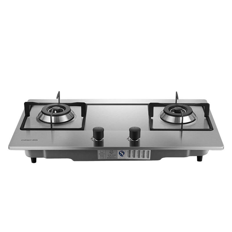 德意(de&e)不锈钢面板 稳定火力嵌入式燃气灶(天然气)jzt-720g