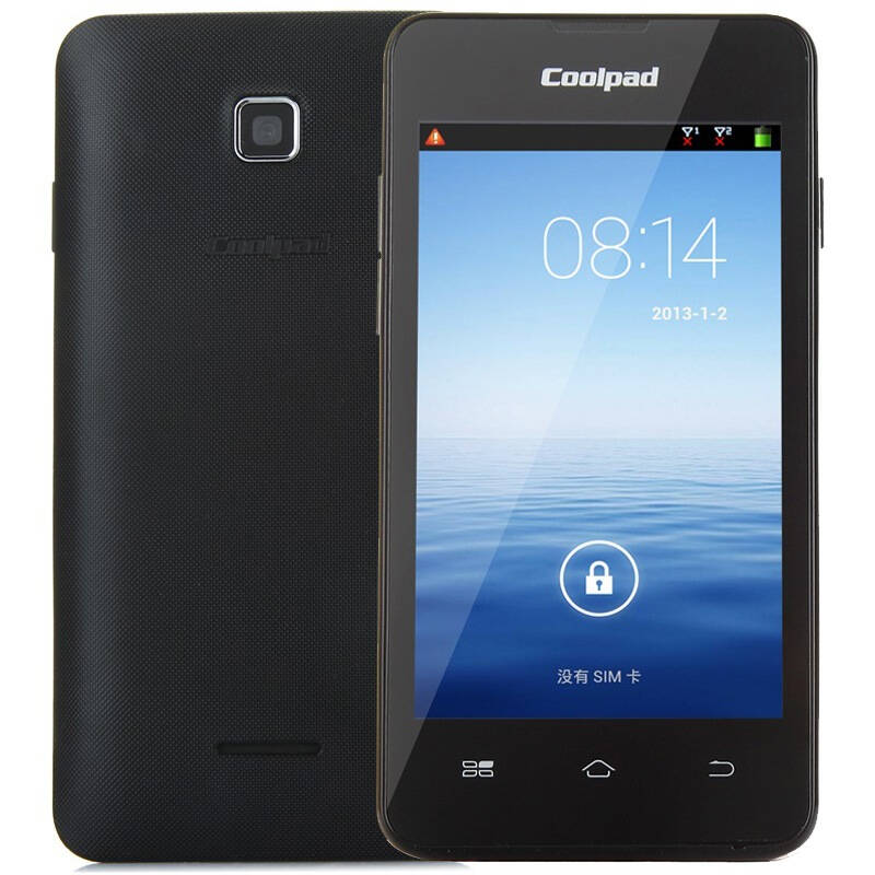 自营 酷派7231 黑色 联通3g手机 双卡双待