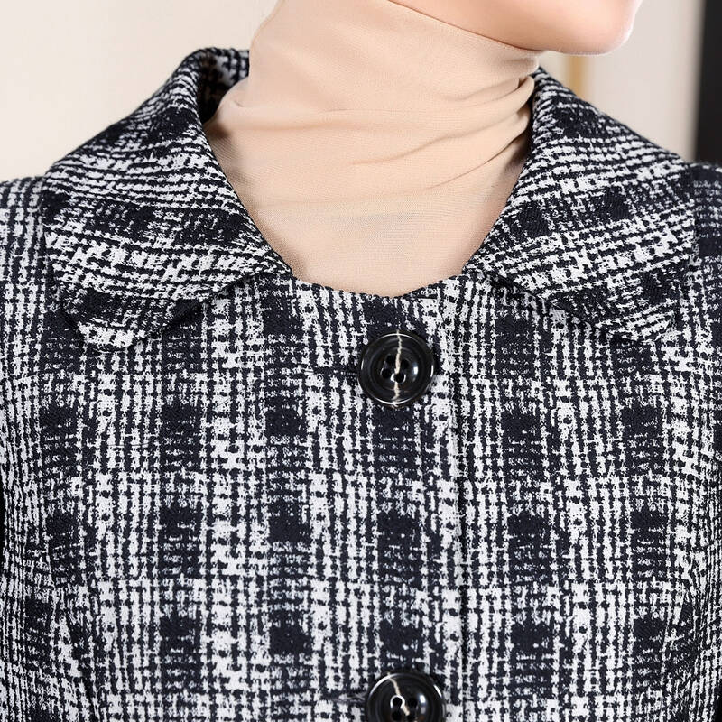 诗燕女装 2015春季新款时尚潮流优雅修身羊毛风衣 51471-096a xl