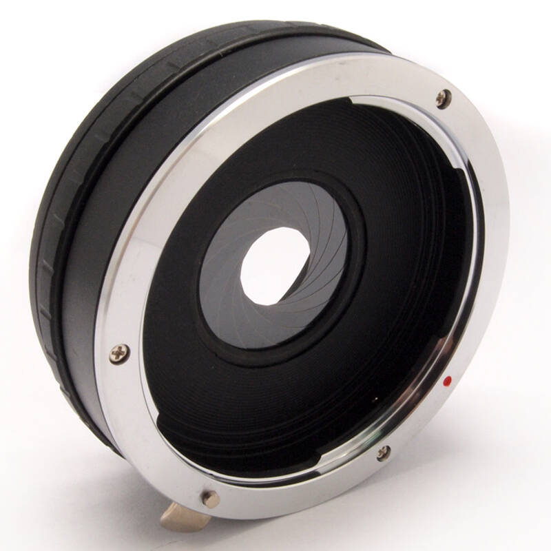 佳能ef 镜头转索尼系列微单 eos-nex a5100 a6000 手动调光圈环