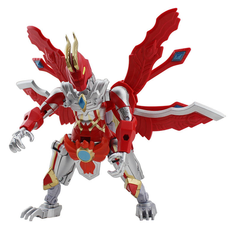万代bandai奥特龙玩具 变形奥特曼龙 正版 日之奥特龙-赛罗强壮日冕型