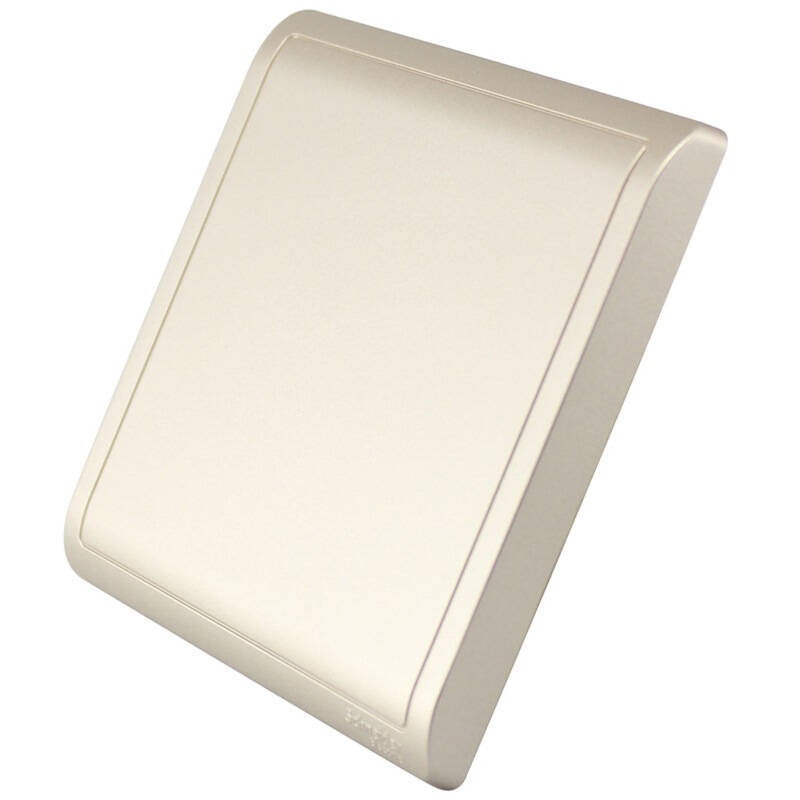 施耐德(schneider)空白面板 丰尚系列 沉醉金 白板插座盖板e8230x_wg