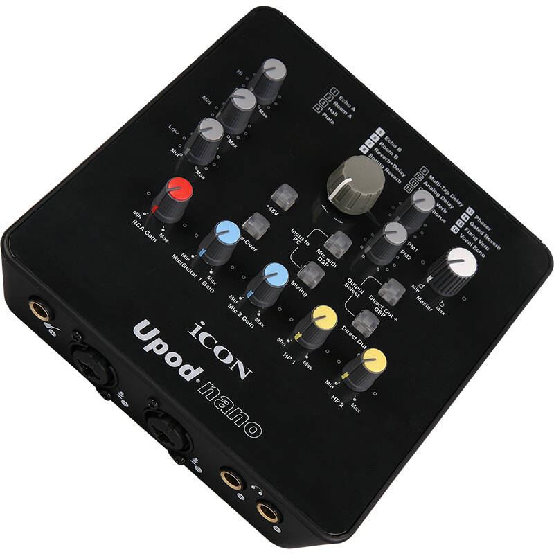 艾肯(icon) usb外置声卡 (网络k歌声卡/upod nano/录音主持喊麦闪避