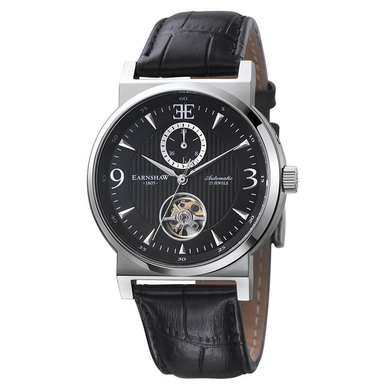 英国进口thomas earnshaw欧美品牌男表机械表镂空男表皮带es8013/8012