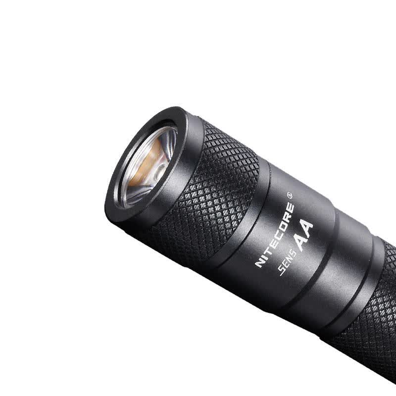 奈特科尔nitecore 山圣系列sens aa智能手电筒120流明