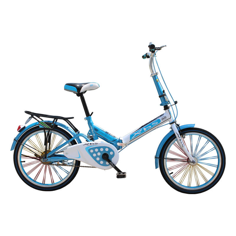 台湾暇步士xbs折叠自行车女式 神鹰2代时尚20寸单车 m型铝合金车圈