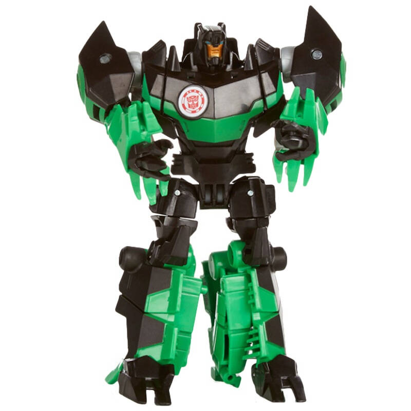 孩之宝(hasbro) 变形金刚 领袖的挑战 武士系列 (黑绿) 钢锁 b0908