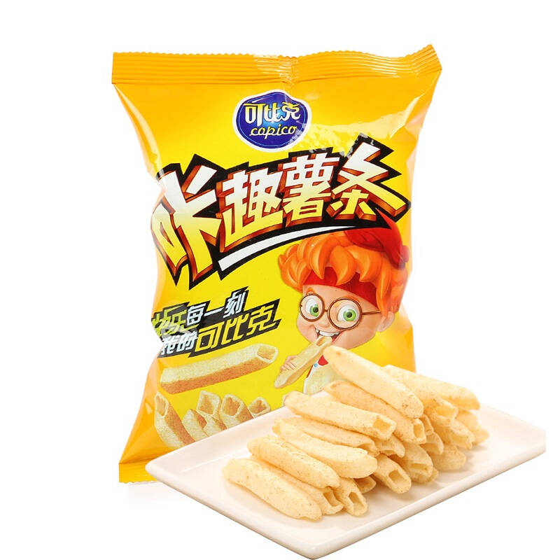 可比克 薯香烤原味 咔趣薯条 45g