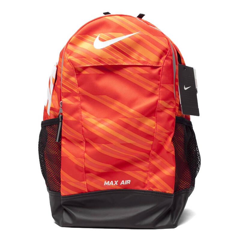 耐克nikemaxair儿童气垫双肩背包书包ba4736 红黑白606 双肩包