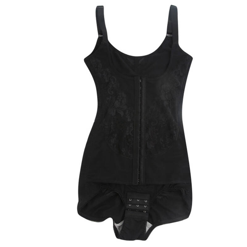 纪卡丝塑身美体连体衣 产后s型收腹提臀束身弹力美体内衣 三角连体衣