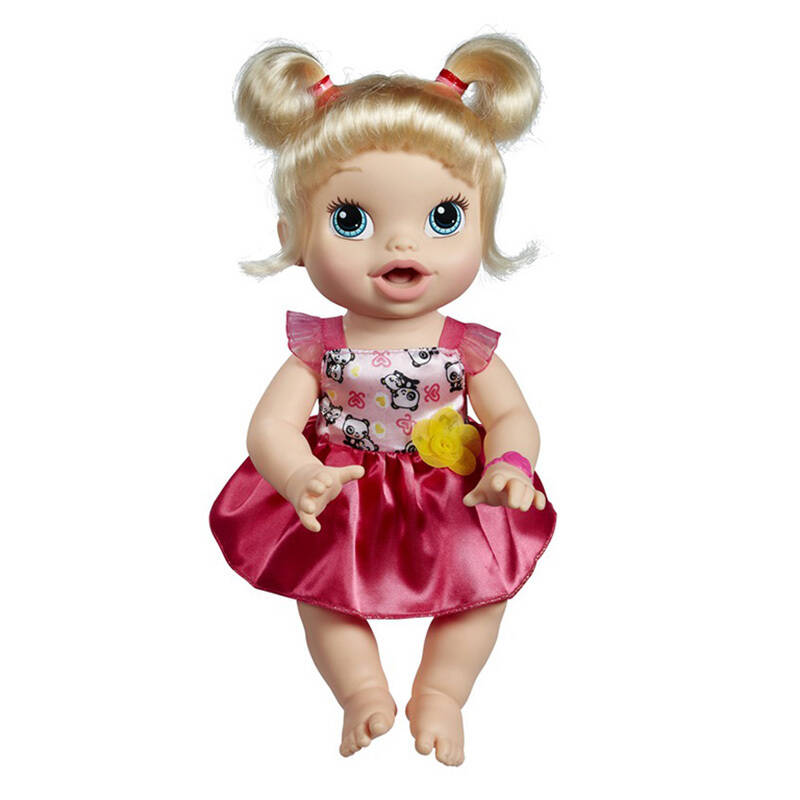 孩之宝hasbro 淘气宝贝仿真智能洋娃娃 2-8岁女孩过家家玩具礼物 儿童