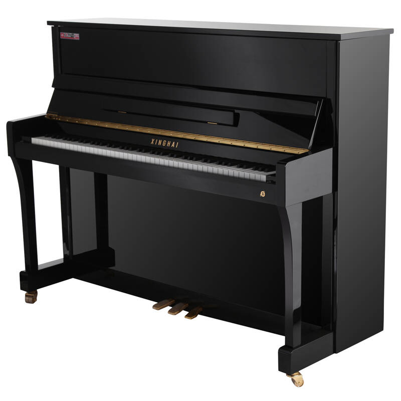 星海钢琴 xinghai e系列 立式 黑色 118le