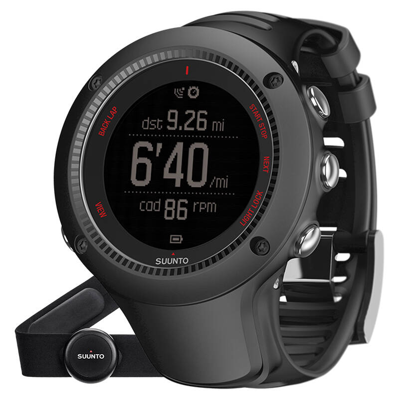 頌拓(suunto)ambit3r松拓手錶拓野3run專業馬拉松跑步gps運動腕錶