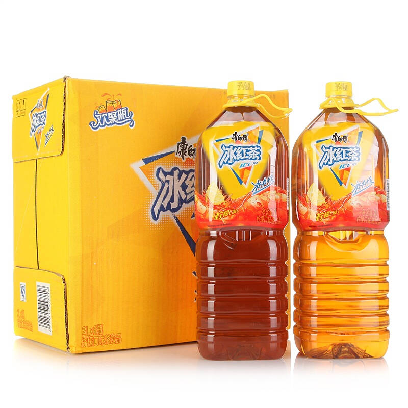 康师傅 红茶2l*6瓶 整箱 京东自营