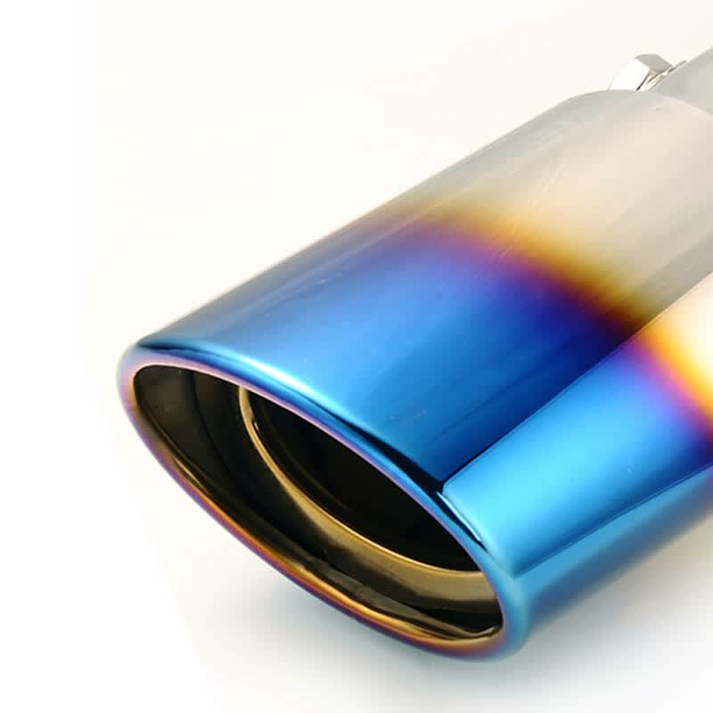 众泰t600雪铁龙c3-xr标致301马3星骋改装尾喉 单直管烤蓝-不带过滤网