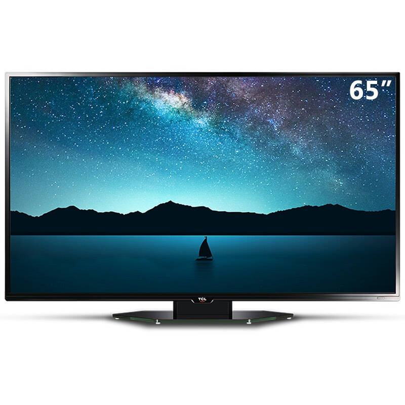 tcl d65f351 65英寸安卓智能内置wifi数字一体机游戏电视(珠光黑)