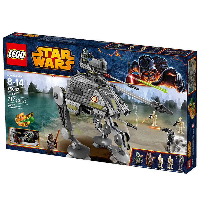 lego 乐高 拼插类玩具 星球大战系列 starwars at-ap 机器人75043