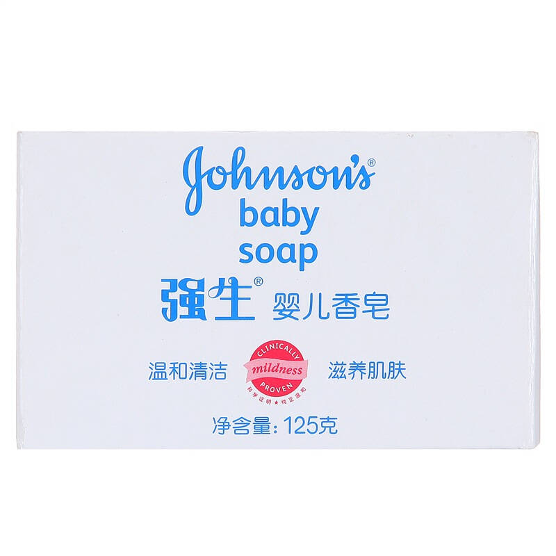 强生(johnson) 婴儿普通香皂125g 京东自营