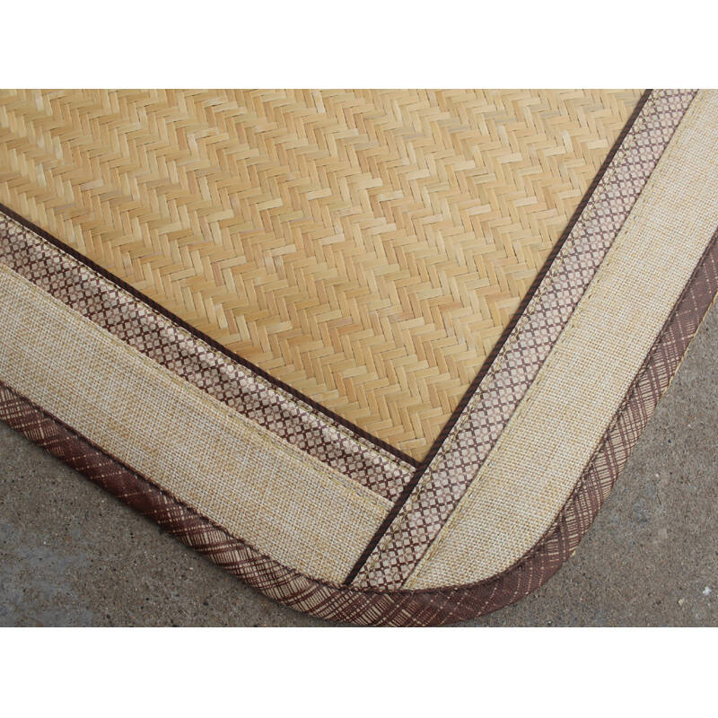 传统益阳水竹凉席 手工水竹篾凉席凉垫编织篾席 竹席凉席空调席 细篾