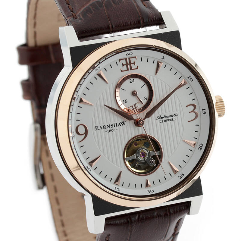 英国进口thomas earnshaw欧美品牌男表机械表镂空男表皮带es8013/8012