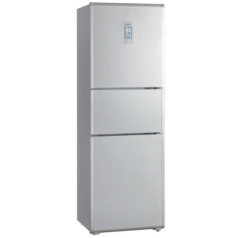 西门子(siemens)kk28f2660w 272升 三门冰箱 零度保鲜(银色)bcd-272