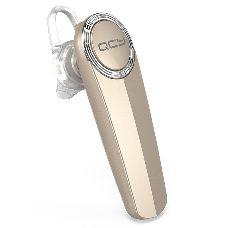 qcy q8s 派 升级版 商务蓝牙耳机 蓝牙4.0 通用型 耳挂式 土豪金色