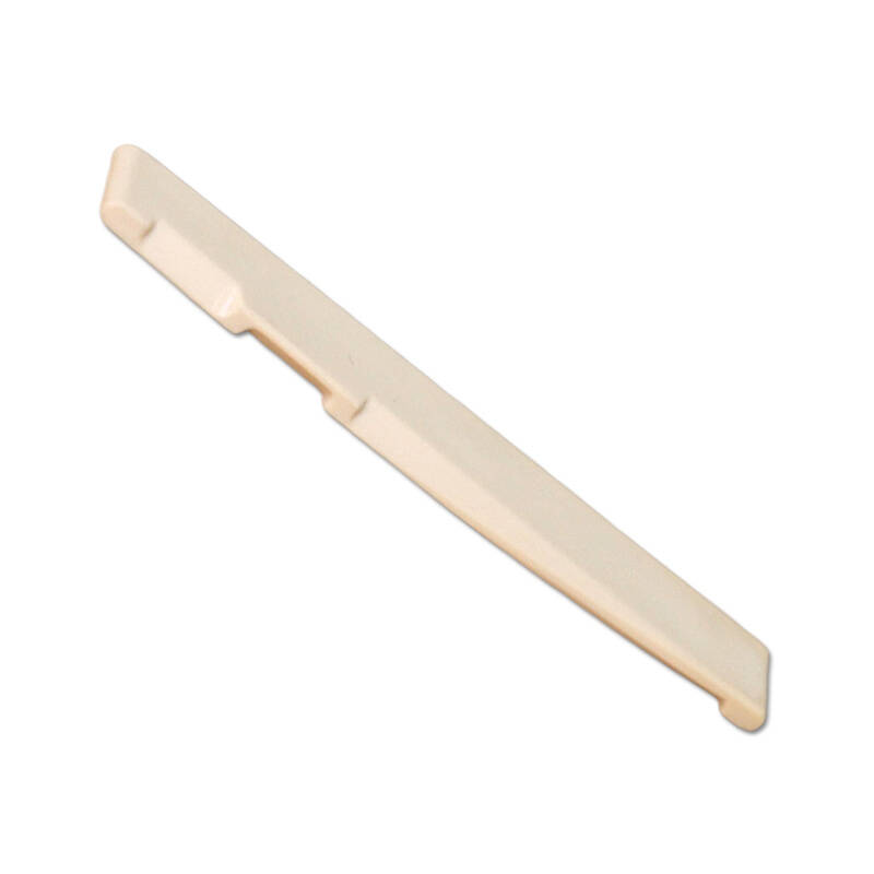 琦材乐器 原声木民谣吉他塑钢上下枕琴枕琴桥弦枕成品 白色