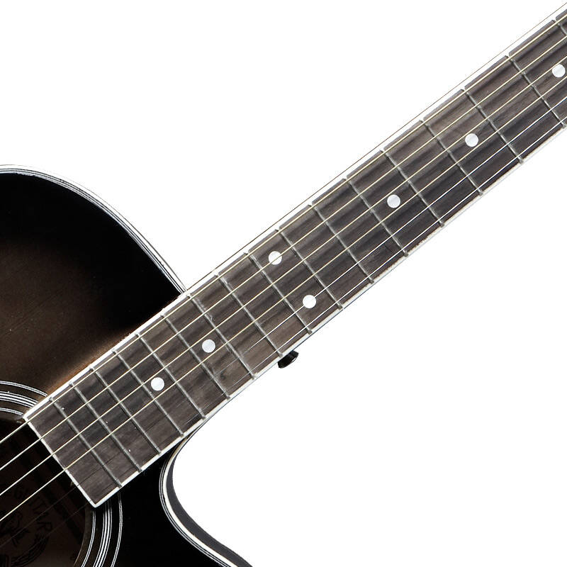 金雀skylark民谣吉他41寸初学入门缺角木吉他乐器升级版 mag540n-透明