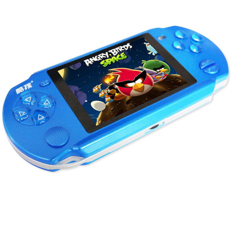 酷孩旗舰店 儿童掌上彩屏益智psp游戏机掌机600款游戏双人对战连接