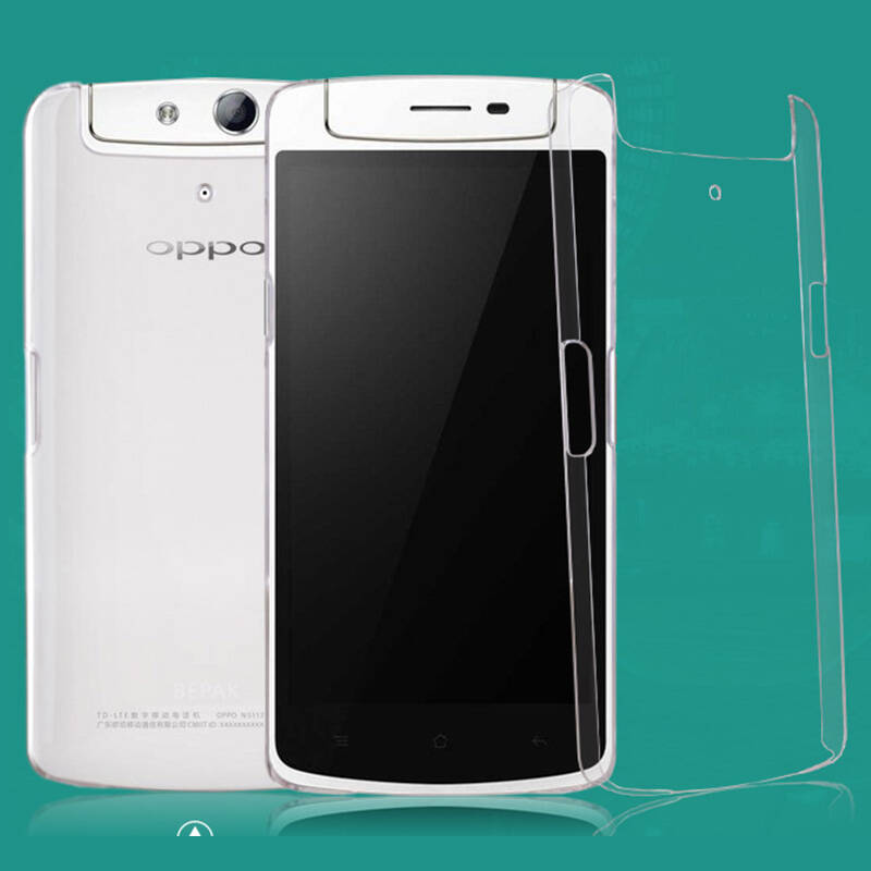 emeda 水晶壳手机套保护套透明壳外壳适用于oppo/n1/n1t 硬壳-透明