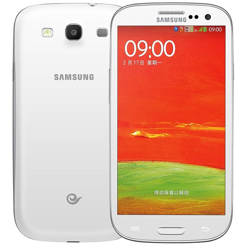 三星galaxy s3 (i939i) 白色 电信3g手机 双卡双待 自营