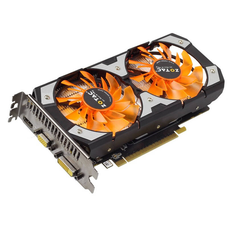 索泰(zotac)gtx750ti-2gd5 雷霆版tsi pa 1033-1111mhzh0mhz 2g