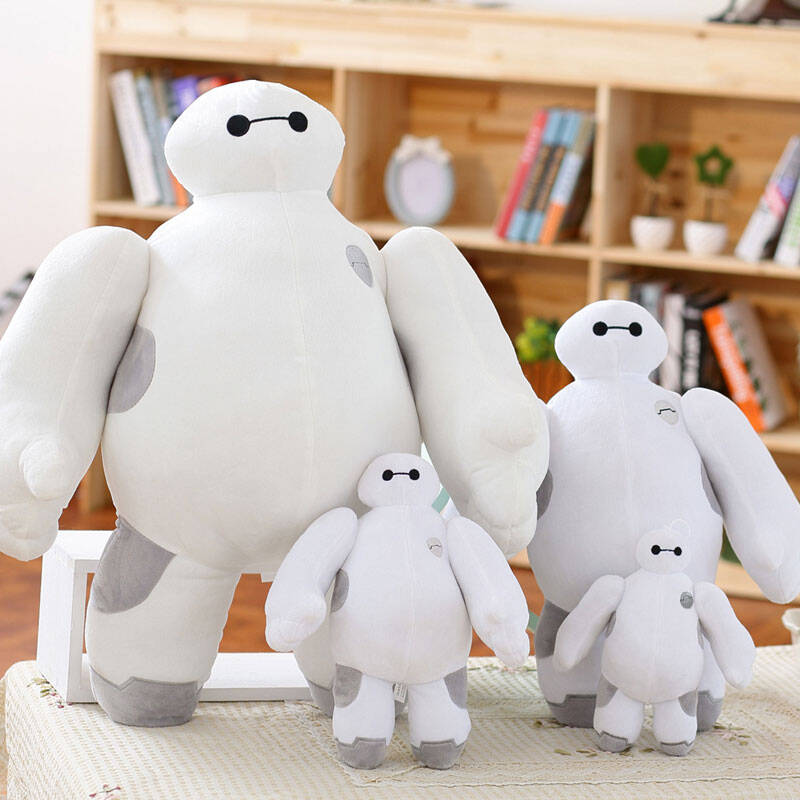 许愿精灵 陆战队大白baymax白胖子儿童毛绒玩具大号公仔布娃娃玩偶
