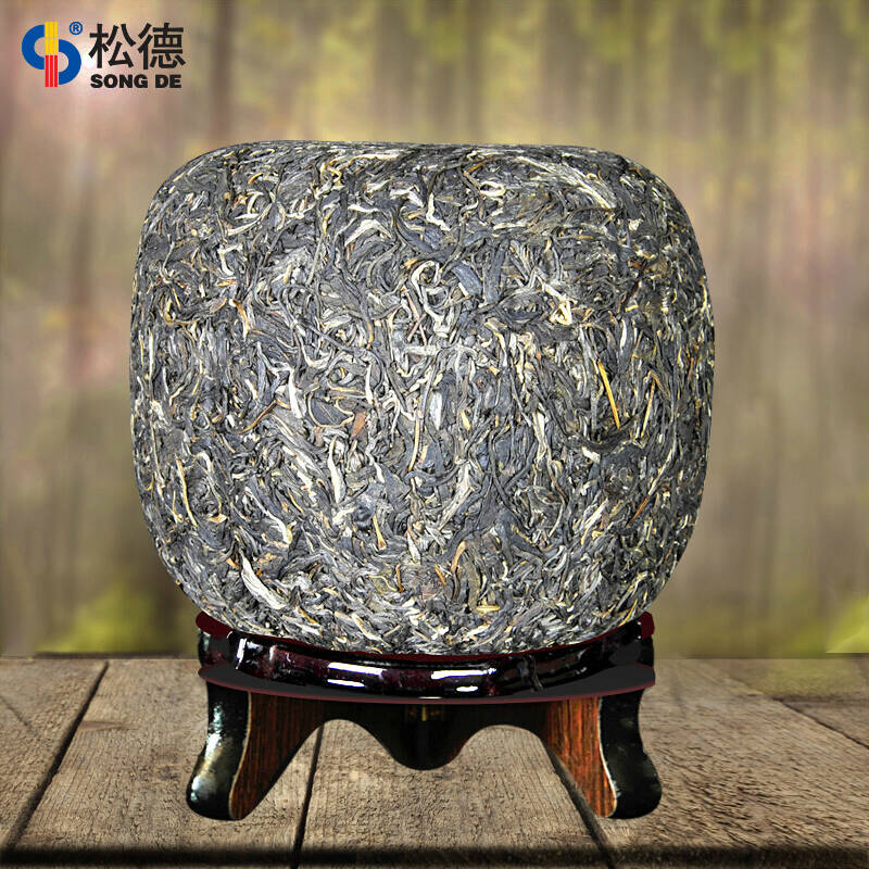 松德 易武麻黑 普洱茶生茶 人头瓜茶 3kg沱茶 古树茶纯料茶叶包邮