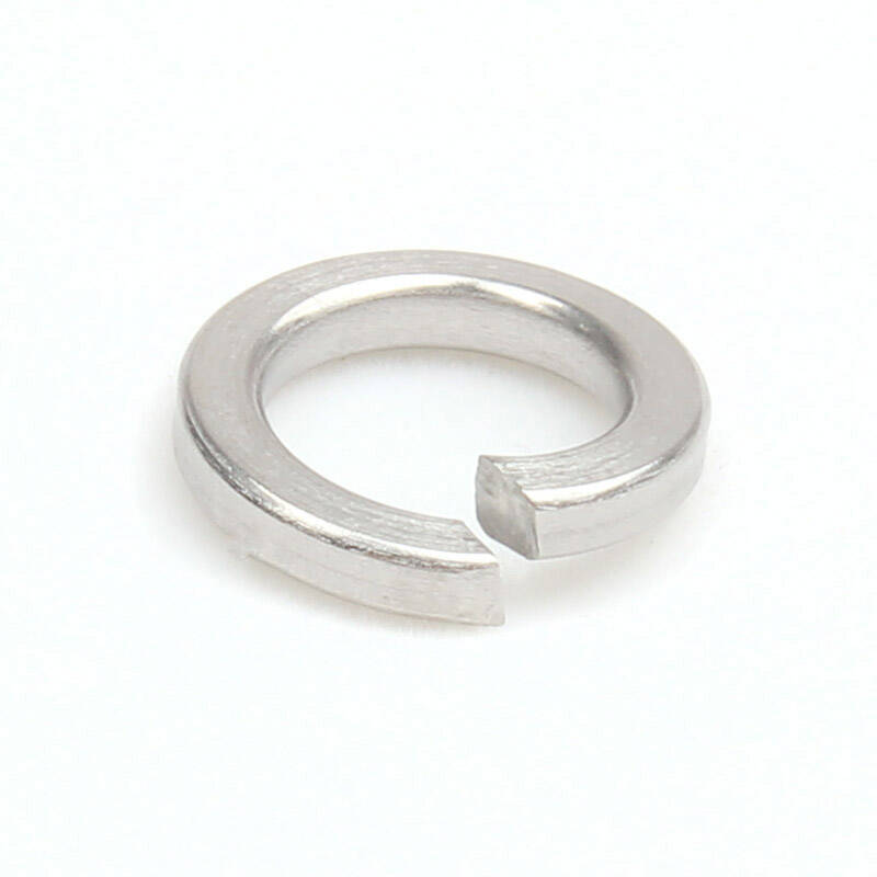 [100只]304不锈钢 开口弹垫 弹簧垫圈 华司弹性垫片挡圈 m2 m2.