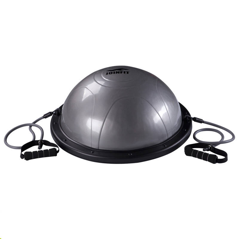 joinfit半圆平衡球进口bosu瑜伽健身波速球半圆博速球 银灰色高度26