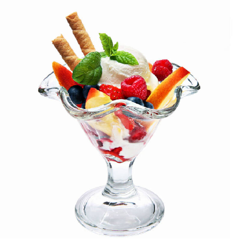 z-shine 晟维玻璃雪糕杯冰激凌冰淇淋杯 甜品杯 奶昔杯 甜点杯 餐杯